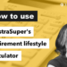 How to use the TelstraSuper Retirement lifestyle planner